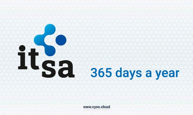 Cyso is attending it-sa Nuremberg in October