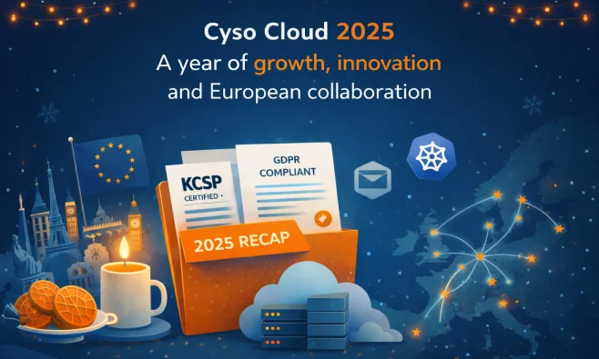 Supporting image for blog post about: Cyso Cloud European Cloud 2025 recap